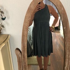 Stella Laguna Beach Steel Blue Sleeveless Midi